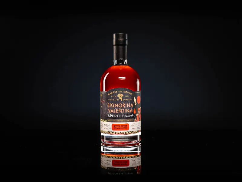 Alcohol Free Aperitif Barnes and Brown Signorina Valentina Aperitif Inspired Inspired
