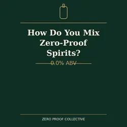 How do you mix zero-proof spirits? 0.0% ABV